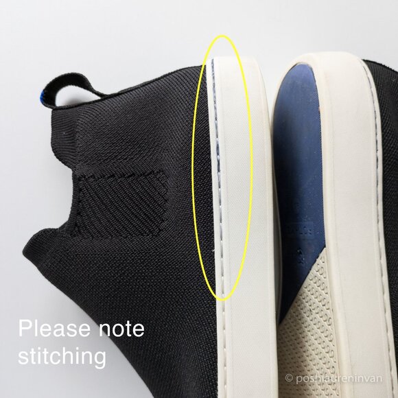 Rothy's Chelsea Boots – Black White / The Chelsea – US 9.5 - Picture 7 of 15